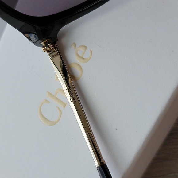 Chloe Sunglasses CE657SR 001 Black Grey Gradient main image 5